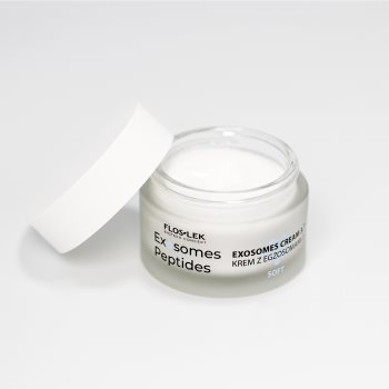 FlosLek Laboratorium Exosomes Peptides Face Cream Wrinkle-Reducing crema de zi anti-rid - imagine 3